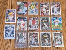 Lot of 14 Roman Anthony Rookie Baseball Cards RC Red Sox Inserts Base Parallels