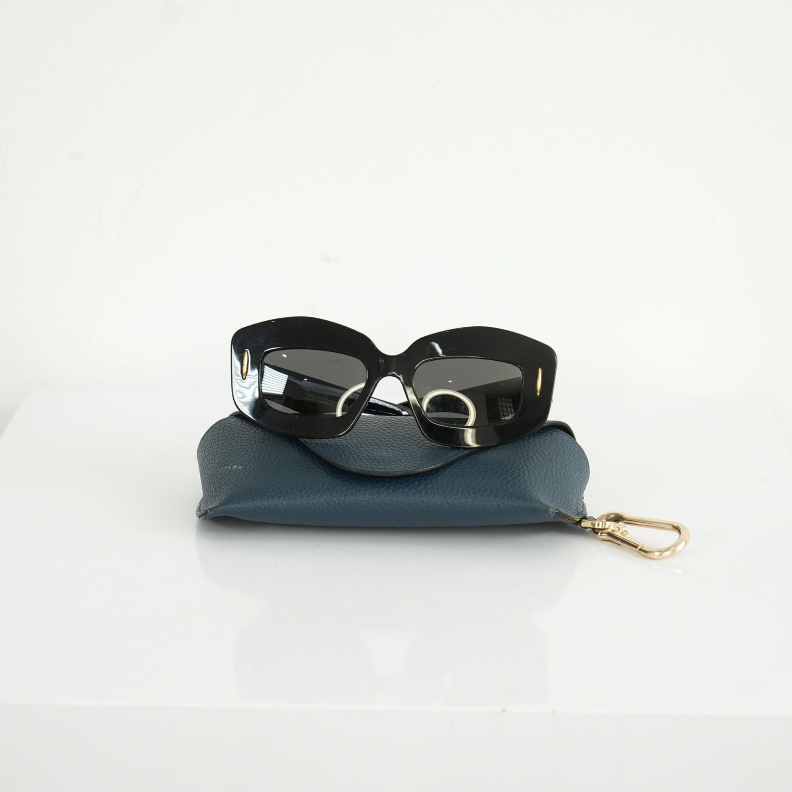 Loewe Chunky Anagram Rectangular Sunglasses - image 7