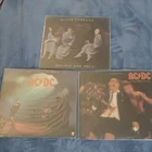 AC/DC Let There Be Rock, If You Want Blood, Black Sabbath Hell Vinyl Lot of 3