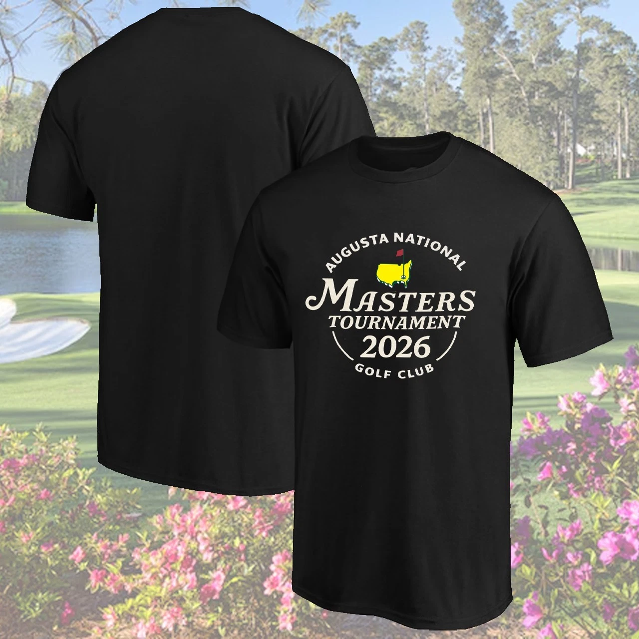 The Master Augusta Golf National 2026 Graphic Gift Fan