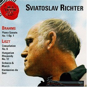 Brahms: Piano Sonata, No.1, Op. 1 / Liszt: Consolation, Hungarian Rhapsody