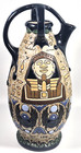 Brocca revival scarabeo egiziano ceramica anfora art deco firmata anni '20