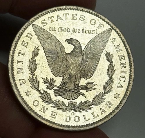 DMPL 1885-O Morgan Silver Dollar (all original) U.S. $1 Coin MS Deep Mirror PL