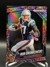 2025 Prizm Black Rob Gronkowski Snakeskin CASE HIT SSP NE Patriots