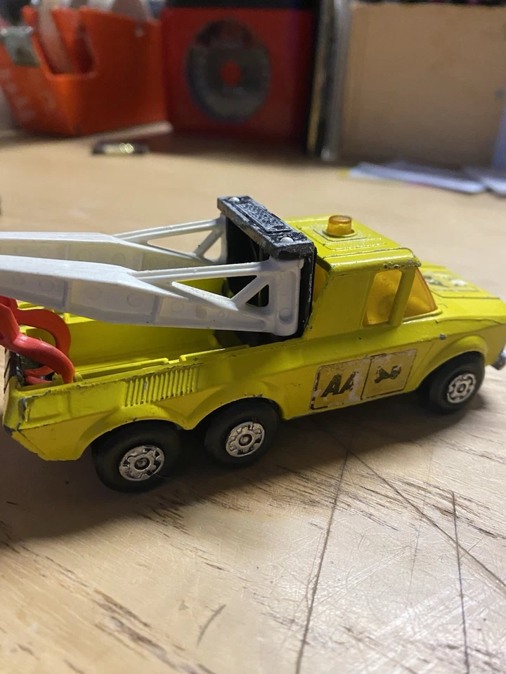 VINTAGE MATCHBOX SUPERKINGS K6 / 11 AA PICKUP CAMION MODELLINO PRESSOFUSO AUTO L - Immagine 3 di 4