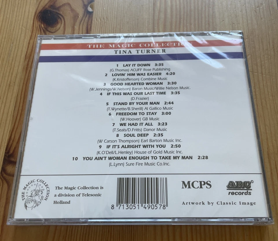 CD TINA TURNER The Magic Collection, Country Songs, in Folie versiegelt, neu OVP - Bild 2 von 2