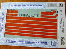 Microscale Decal HO #87-50 Southern Pacific / Cotton Belt Cab Diesels - PAs, Es,