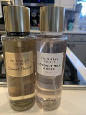 2 VICTORIA'S SECRET COCONUT MILK  ROSE CALM /COCONUT PASSION 8.4oz