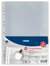 Pokrowce na broszury Stylex, DIN A4, 30 sztuk