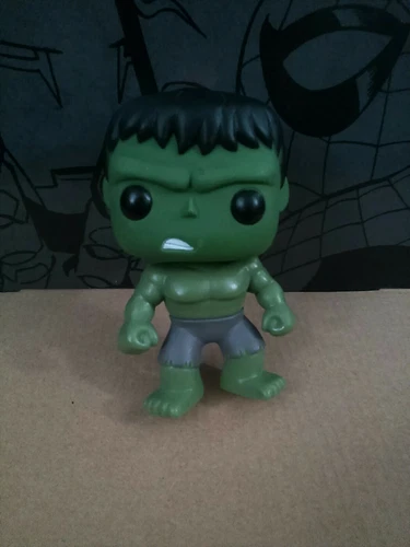 Funko POP MARVEL AVENGERS THE HULK #13 sin algún daño 