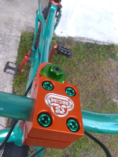 (STEM ONLY) 2024 se bike bmx killer quad ORANGE STEM ONLY quadangle torker haro - Picture 11 of 14