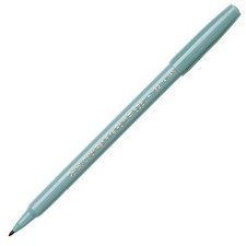 S360-132 Pentel Arts Color Pen Marker, Fine Point, Grayish Green Ink, Pack of 1
