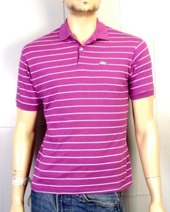 polo lila hombre