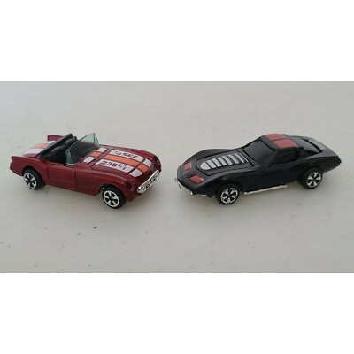 LOT 2 KIDCO CORVETTE CARS 1979 - 53 235CI MACAO & BLACK 70s Stingray Original