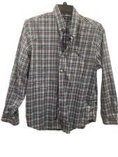 Ralph Lauren Men s XL Classic Fit Blue Green Plaid Long Sleeve Button Down Shirt