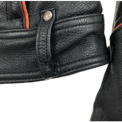 ジャケット・アウター 00s riders leather jaket 00s] HARLEY DAVIDSON Leather Rider's Jacket Bike, Size:M