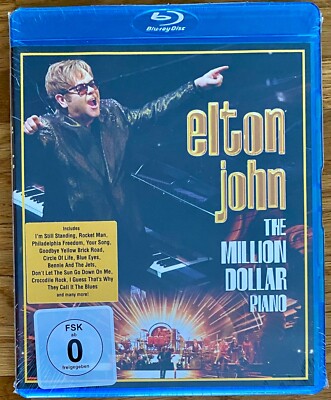 Elton John  - The Million Dollar Piano - Las Vegas Show, Blu-Ray, sealed, neu !!