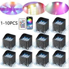 225W Wireless Waterproof RGBWA UV Par Battery LED DJ Par Stage Wash Up Lighting