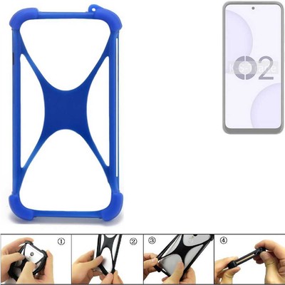Bumper für Lava O2 Silikon Hülle Softcase Stoßschutz Kantenschutz Schutz Hül