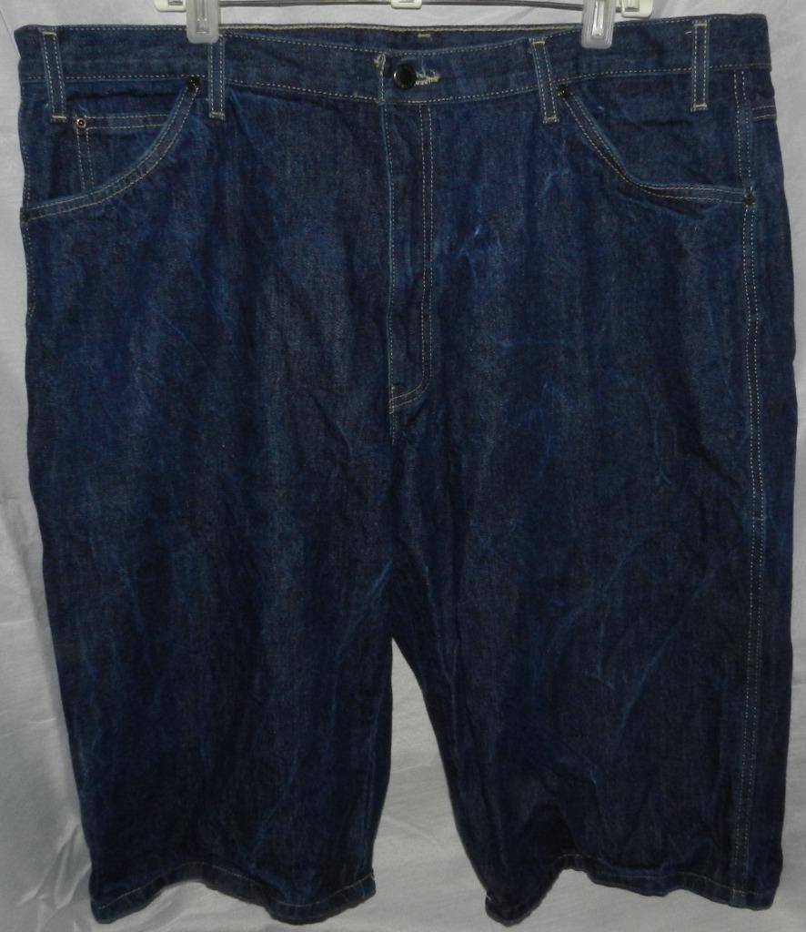 Men's Genuine Dickies Blue Denim Cargo Jean Shorts Size 42 eBay