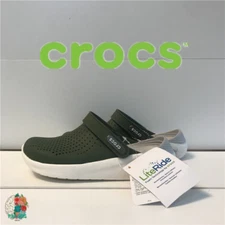 New Cr,ocs Men's and Women's Shoes LiteRide Clogs,non-slip Shoes outdoor slipper