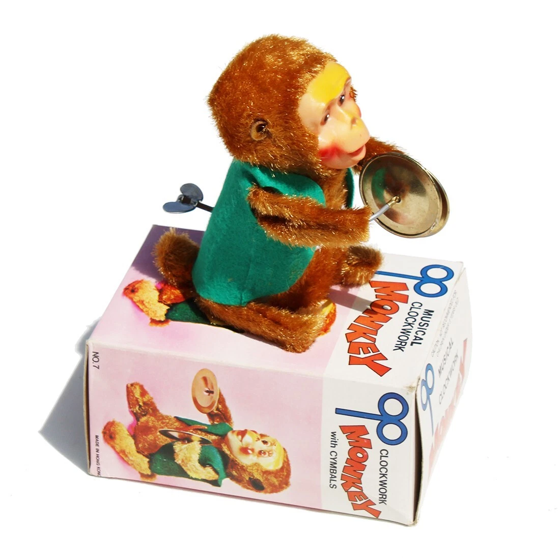 Singe Acrobate Joustra – Jouet Ancien En Tôle à Remonter – Collection – Très Bon état