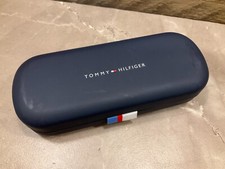 Tommy Hilfiger Authentic Navy Hard Clamshell Sunglasses Glasses Case Only Unisex