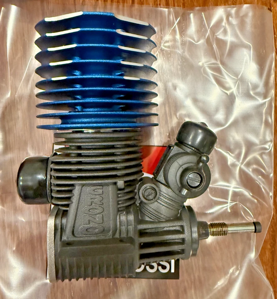 Vintage Rare Crono Novarossi Made RS-5 .21 5 Port 1/8 Offroad DLC Black Buggy - Image 3 of 4