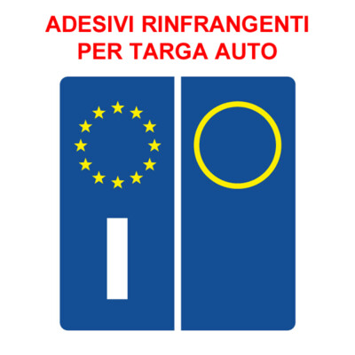 2 Adesivi Per Targa Su Misura Per Campo UE 11 X 5 Cm, Design Per Targa Auto, Colore Nero O Con Bandiera Resistente All'autolavaggio, R059 (01 Belgio, Classic - Foto 7