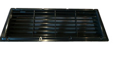 Pair of MPK Black Fridge Air Vents Recessed 5039 Caravan Motorhome