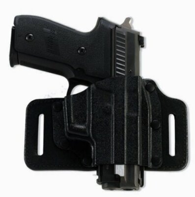 Galco Tac Slide Belt Holster (Black),22, Right Hand