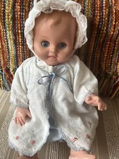 LOT of 2 VINTAGE 1950s BABY INFANT FLANNEL Matinee Jacket  Bonnet 3 Month size