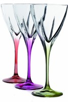 Fusion Crystal Multicolor Water Goblet Set, New, Free Shipping on sale Fusion Crystal Multicolor Water Goblet Set, New, Free Shipping on sale