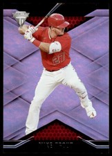 2021 PANINI TITANIUM BASEBALL Mike Trout Los Angeles Angels #16 R59