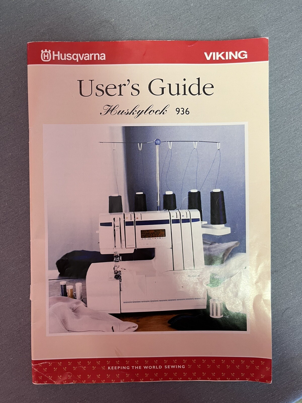 Husqvarna Viking Huskylock 936 Overlock Serger Fully Serviced 2/3/4