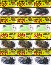 (12) Strike King 3/4 Oz Thunder Cricket Bladed Vibrating Jigs Assortment #1 New