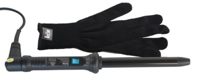 PRO 19MM BLACK TOURMALINE CERAMIC BARREL BEST  HAIR CURLER FOR YOUR MONEY