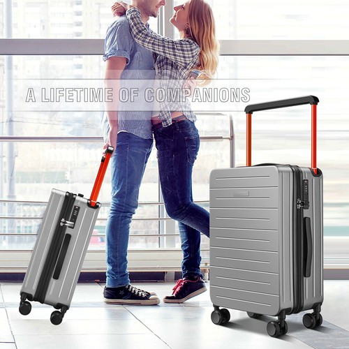 M Handgepäck PC-Hartschalenkoffer Trolley-Koffer Kabinengepäck-mit TSA-Schloss - Bild 2 von 14