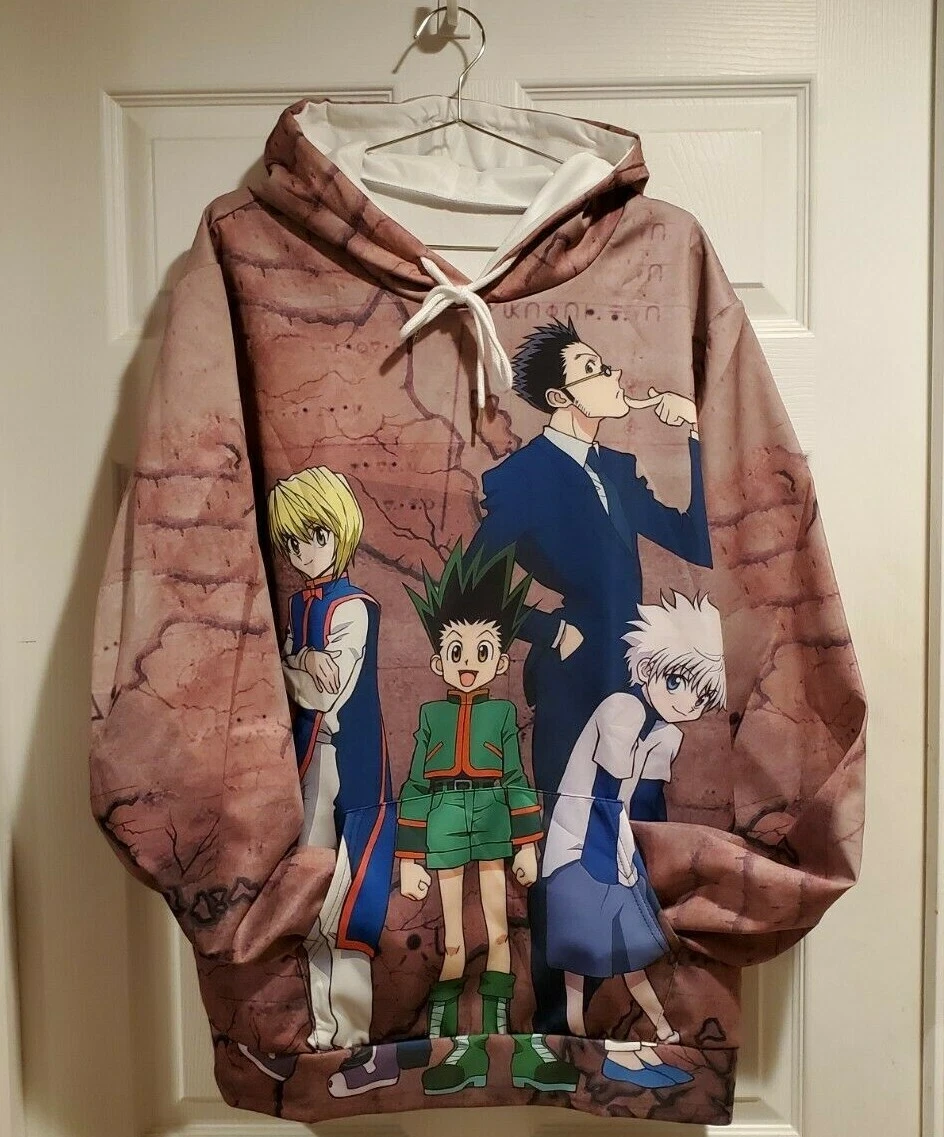 Hunter X Hunter Hoodie Men Women Kids Sweatshirt Pullover Hooded Coat New L Tall