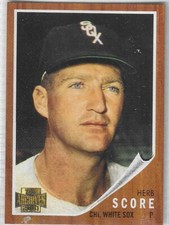 HERB SCORE CHICAGO WHITE SOX 2001 TOPPS ARCHIVES BASEBALL CARD