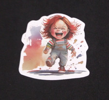 Child's Play Horror Movies Chucky Sticker 2.18" D 