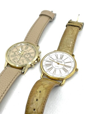 Set of 2 Watches Guess 1989 Women’s Watch and Genova Pink Watch. Amazon.com: Guess Ladies 39mm Watch - Pink Strap, dial and  main image 2
