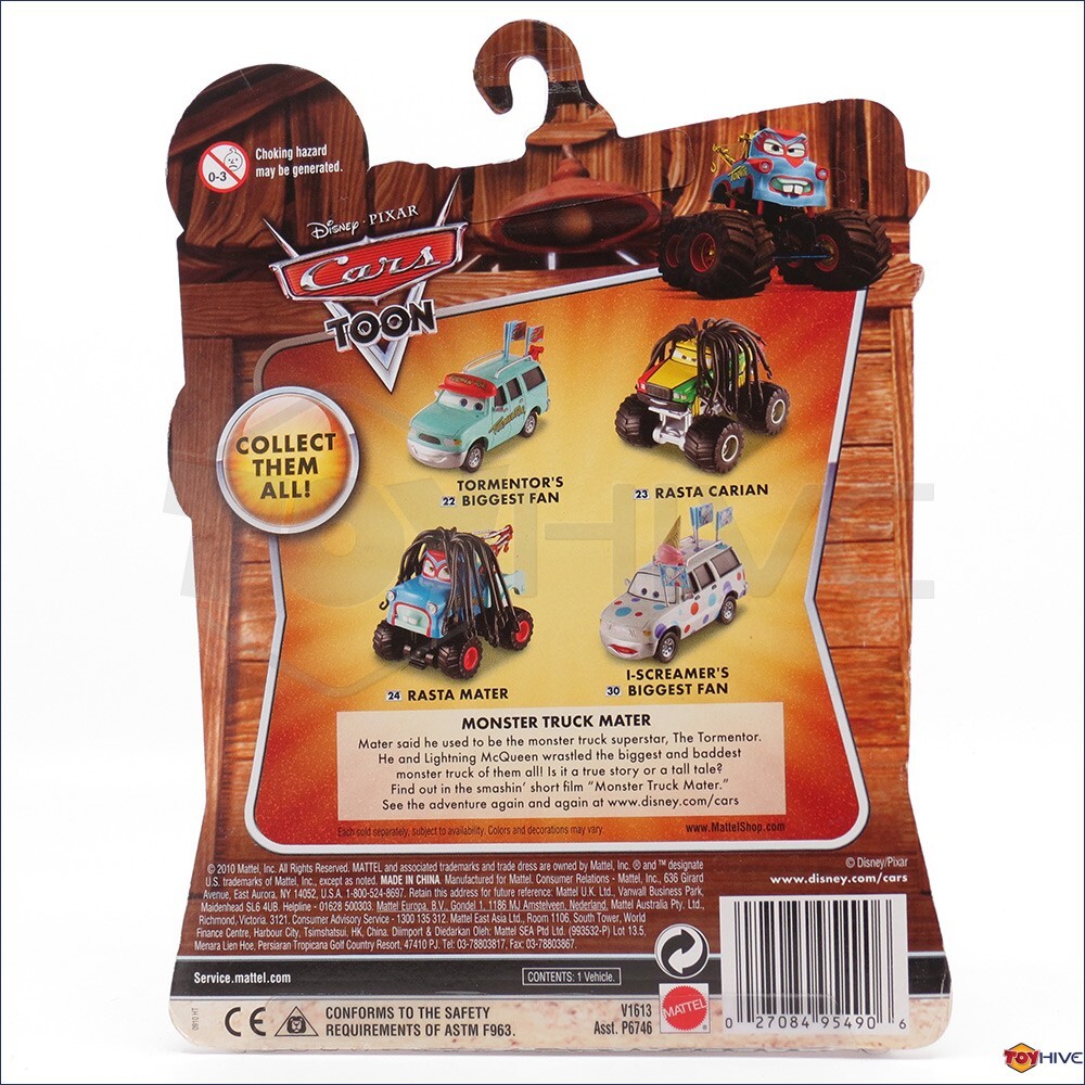 Disney Pixar Cars Toon I-Screamer's Biggest Fan #30 Mega Size