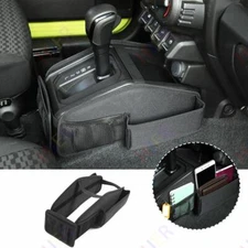 For Suzuki Jimny 2019+ Black Gear Shift Side Storage Bag Organizer Multi-Pocket