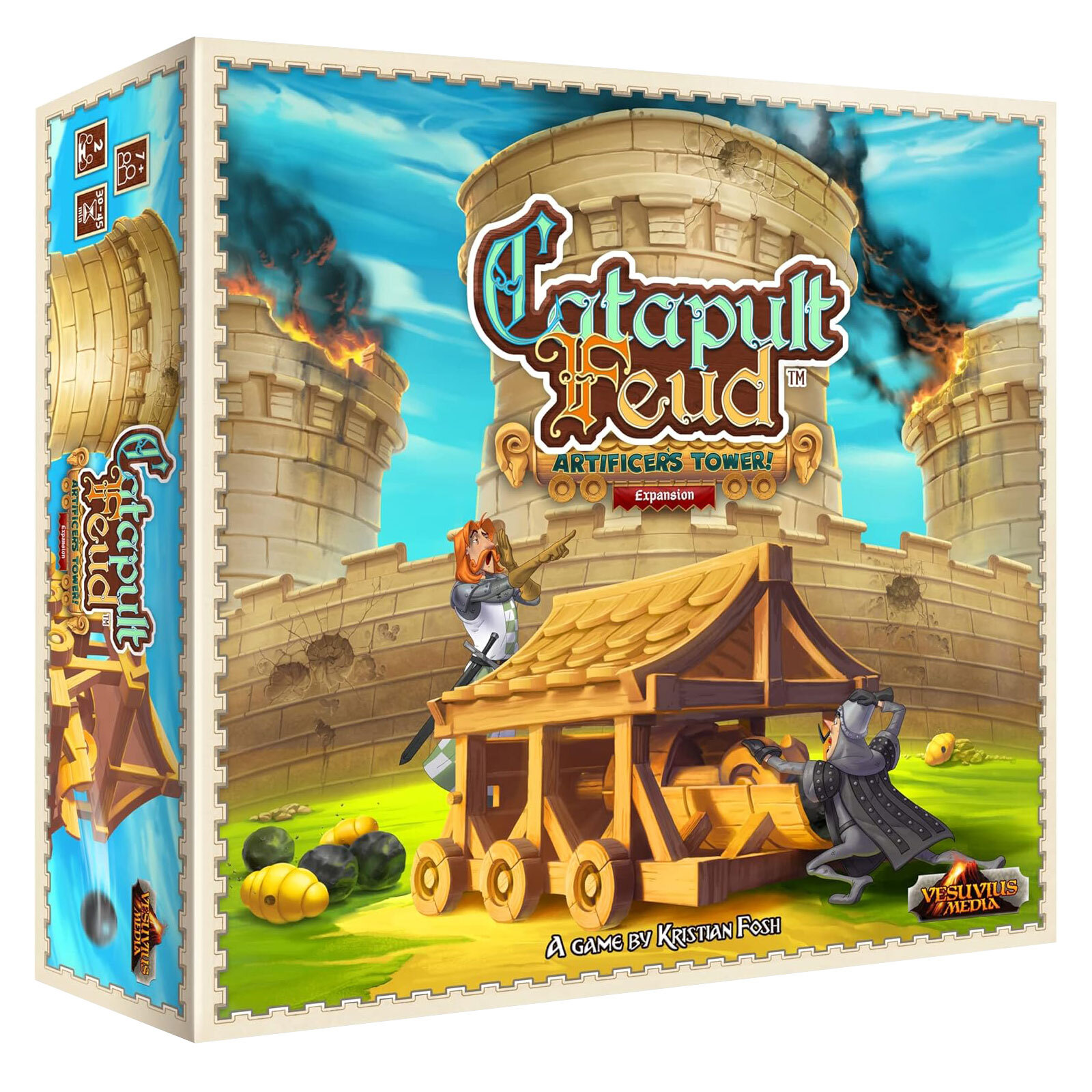 Вражда с катапультами: Расширение башни ремесленников