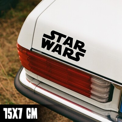 AUTO AUFKLEBER ''STAR WARS'' 15X7CM MANDALORIEN STICKER BOBAFETT CLONEWARS #0107