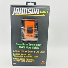 Johnson Self-Leveling Indoor Cross-line Laser...