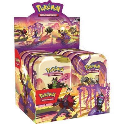 Amigo Pokemon TCG: Mini Tin Box Crimson & Purple - Mist of Legends - Pokemon C
