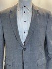 Hugo Boss Lanificio Tesse Biella Wool Gray Plaid HoundsTooth ￼SportCoat Size 42L — photo 7