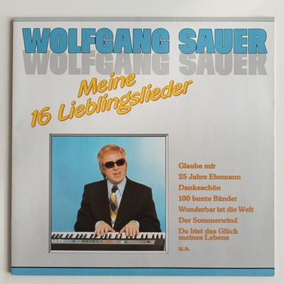 Wolfgang Sauer Meine 16 Lieblingslieder NEAR MINT SR International Vinyl LP